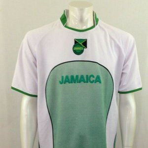Sportz Jamaica Football Federation #10 White Green